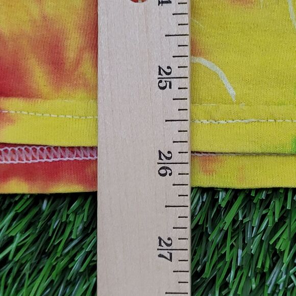 Middle-Finger AOP Summer Shirt Large 21x26 Rainbow - Picture 5 of 10